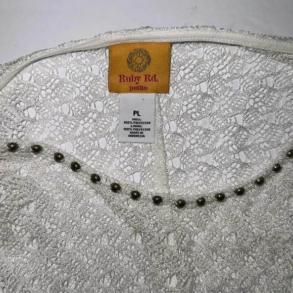 Ruby Rd Laced Blouse - Picture 5 of 5